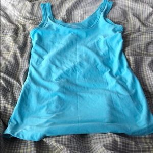 Blue tank top